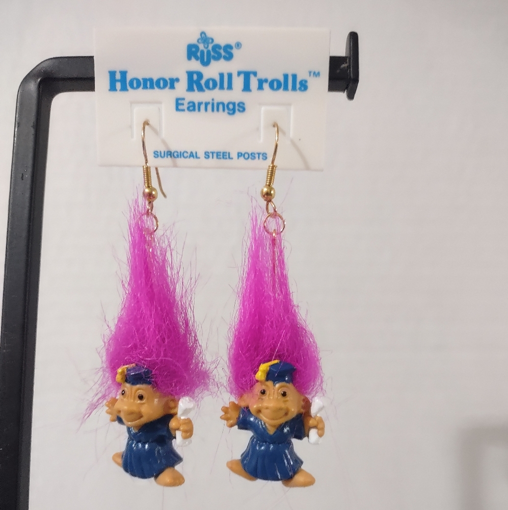 Russ Honor Roll Troll Earrings